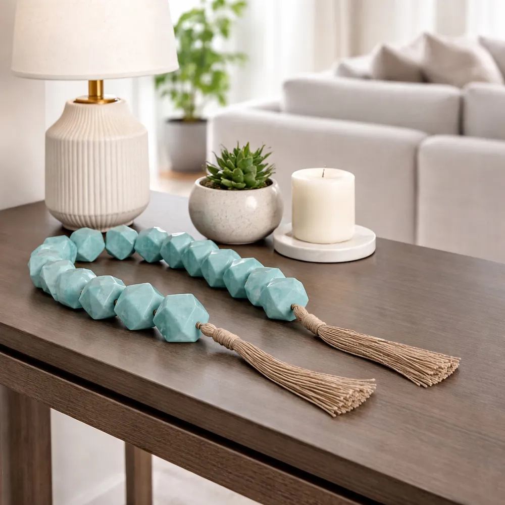 JORDANTON BLUE BEAD 2 (IN)