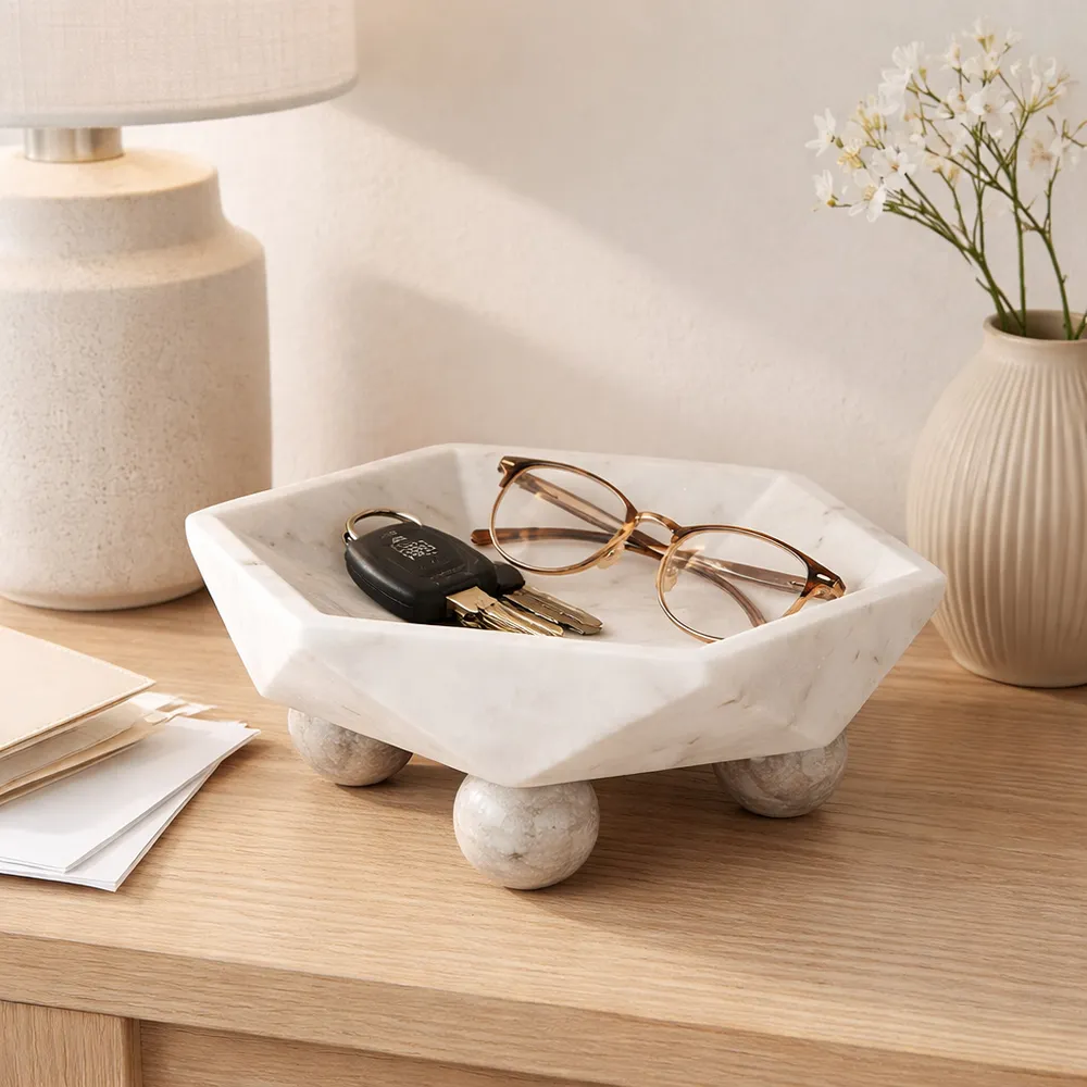 HEYDONBEACH WHITE BOWL 4 (IN)