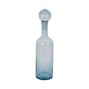 ZOEPARK BLUE GLASS VASE 20 (IN) 1