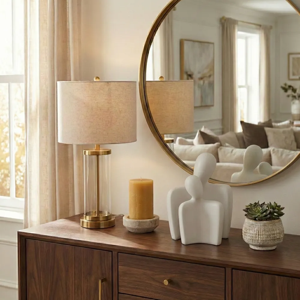 FORRESTFORD SET OF 2 WHITE DECOR 10 (IN)