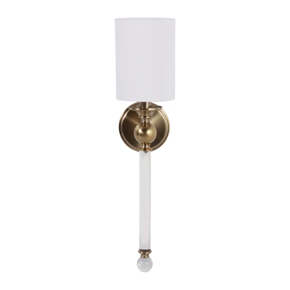 MILTONCLIFF CLEAR SCONCE 21 (IN)
