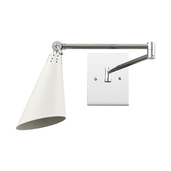 Luca 9'' High 1-Light Sconce - Polished Chrome