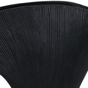 CALDERWORTH BLACK VASE 11 (IN) 7