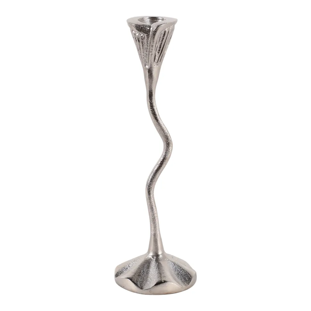 VERNONPORT SILVER CANDLE HOLDER 9 (IN)