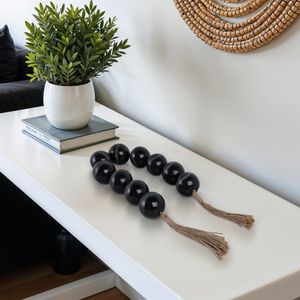GORDONSTONE BLACK BEAD 3 (IN) 2