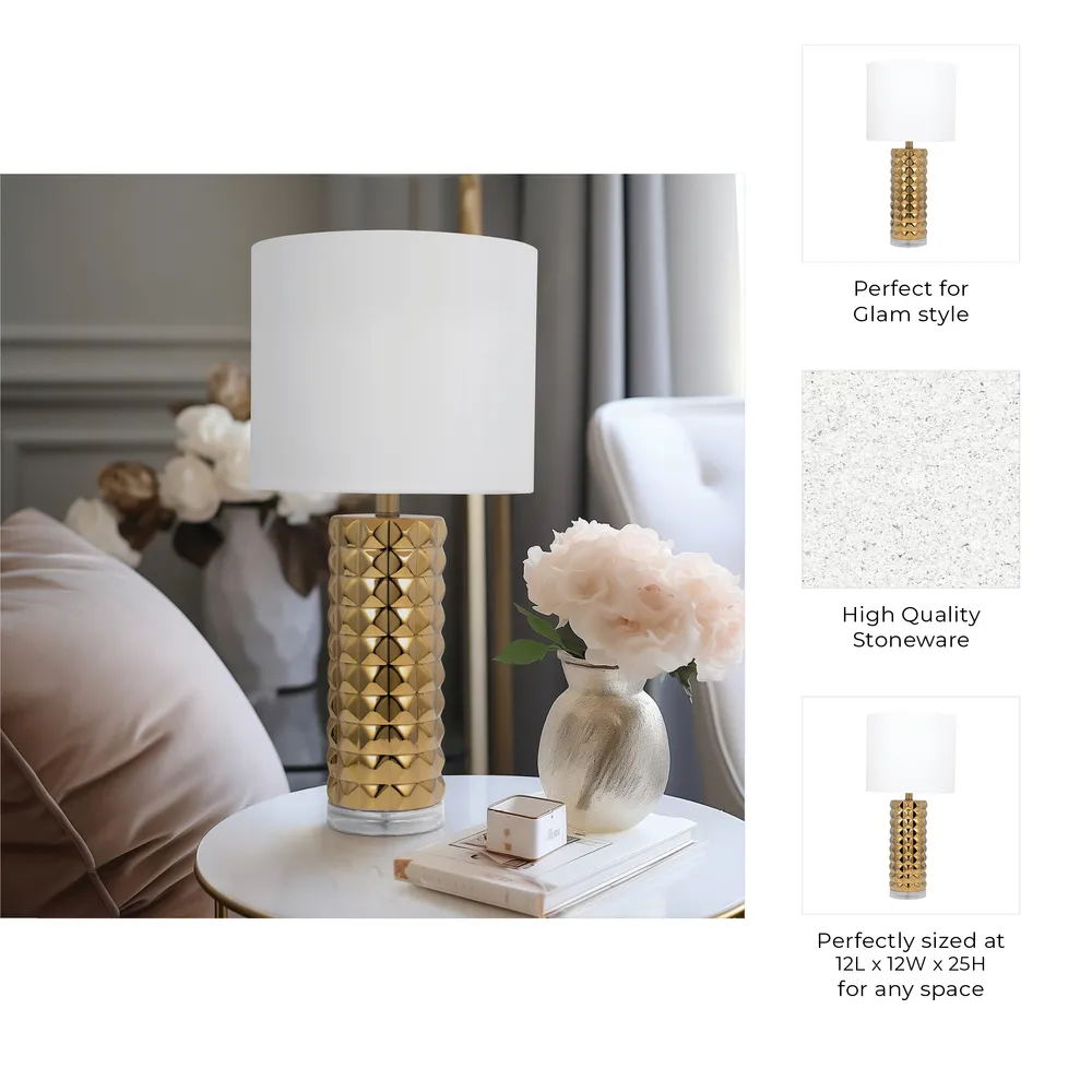 DENTONLAKE GOLD LAMP 25 (IN)