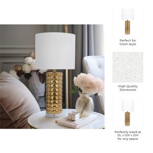 DENTONLAKE GOLD LAMP 25 (IN) 9