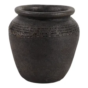 GRIFFINLAND BLACK VASE 6 (IN) 5