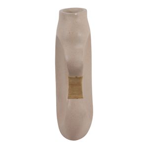 FINTONMOOR TAN VASE 16 (IN) 7