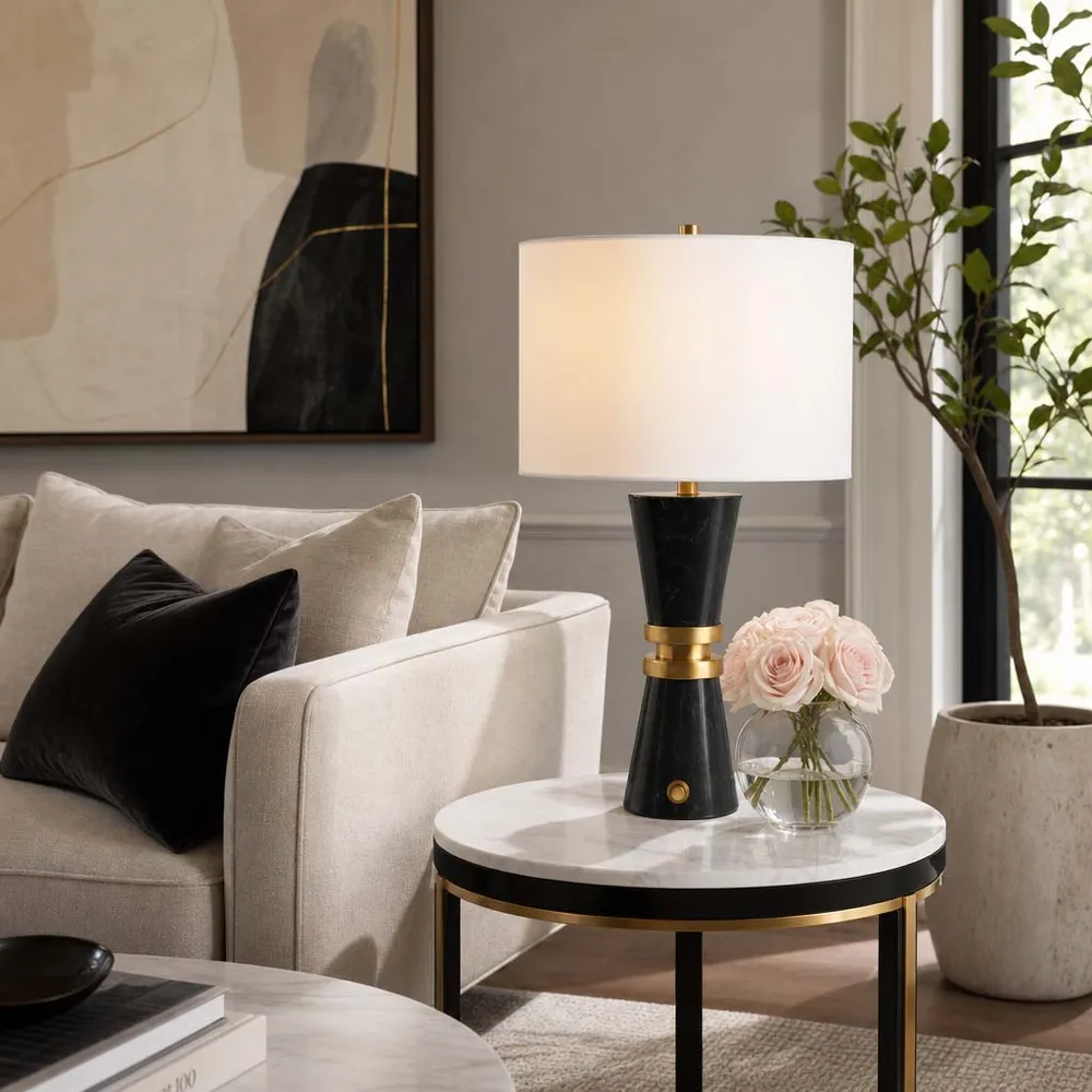 DESMONDWICK BLACK LAMP 27 (IN)