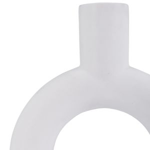 REIDGATE WHITE VASE 9 (IN) 6
