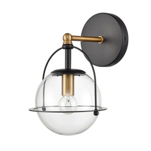Langford 10'' High 1-Light Sconce - Satin Brass 2