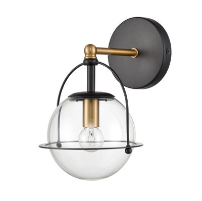 Langford 10″ High 1-Light Sconce - Satin Brass