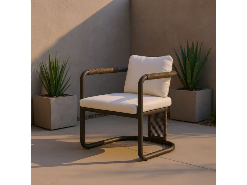 Ciel Dining Chair Ivory 11