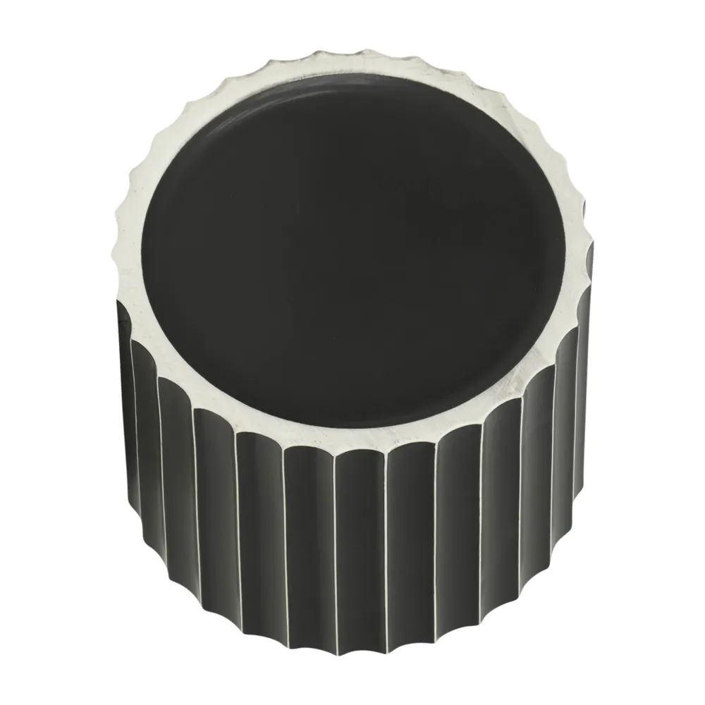 CLAXTONFIELD BLACK PLANTER 9 (IN)