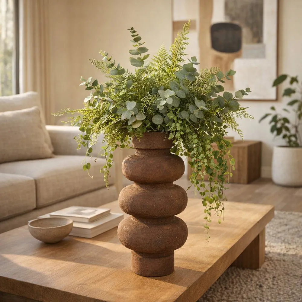 DOVERBROOK BROWN VASE 22 (IN)