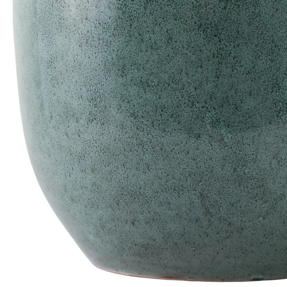 BOWENWELL SET OF 3 BLUE PLANTER 9 (IN)