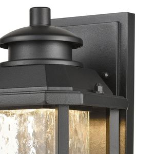 Irvine 10'' High 1-Light Outdoor Sconce - Matte Black 5