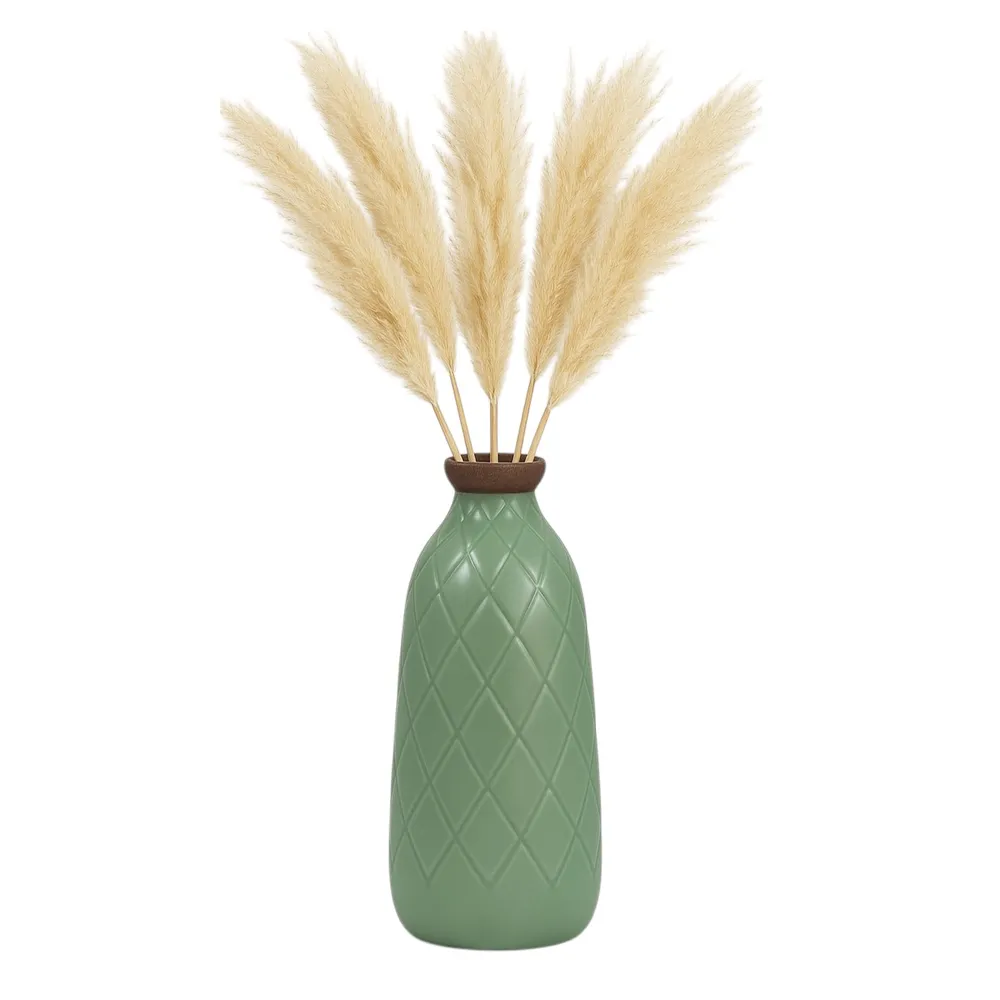 EMMONSFORD GREEN VASE 12 (IN)
