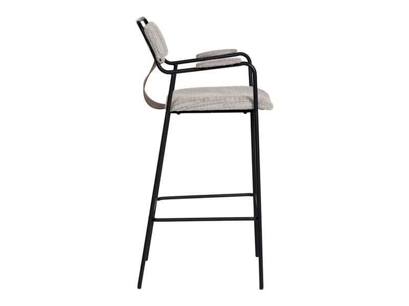 Couva Barstool Gray Tweed 3