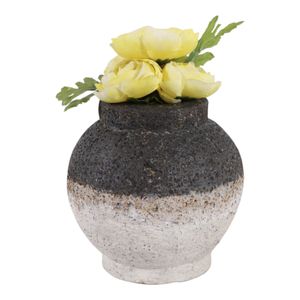 GLENPORT BLACK VASE 6 (IN) 3