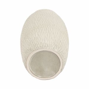 BENNETSIDE WHITE VASE 15 (IN) 8