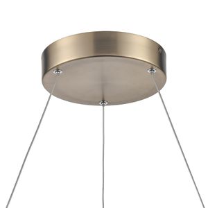 Fashionista 24'' Wide Integrated LED Chandelier - Bronze 5