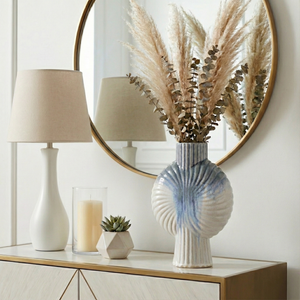HANSONWORTH BLUE VASE 12 (IN) 2