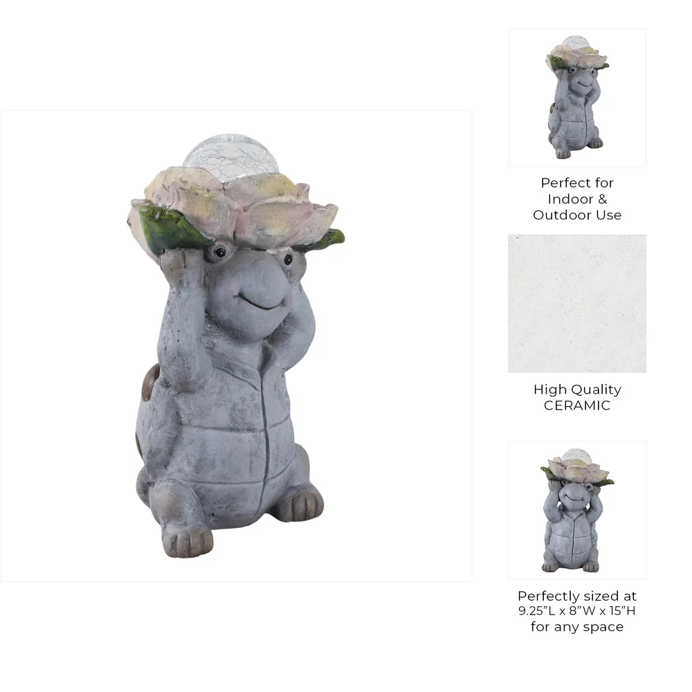 DALEPARK GRAY GARDEN STATUARY 15 (IN)
