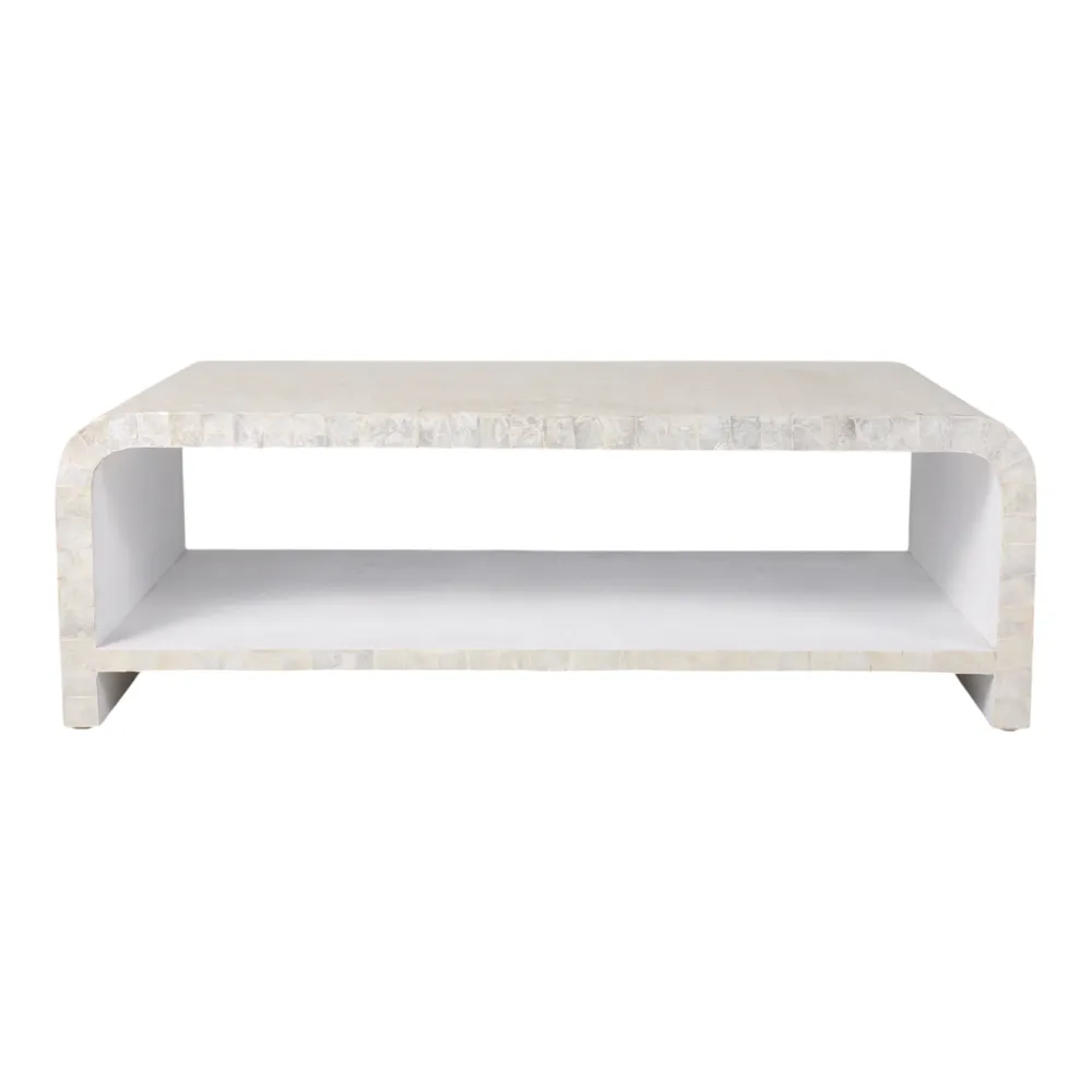 KIRASTONE IVORY COFFEE TABLE 16 (IN)