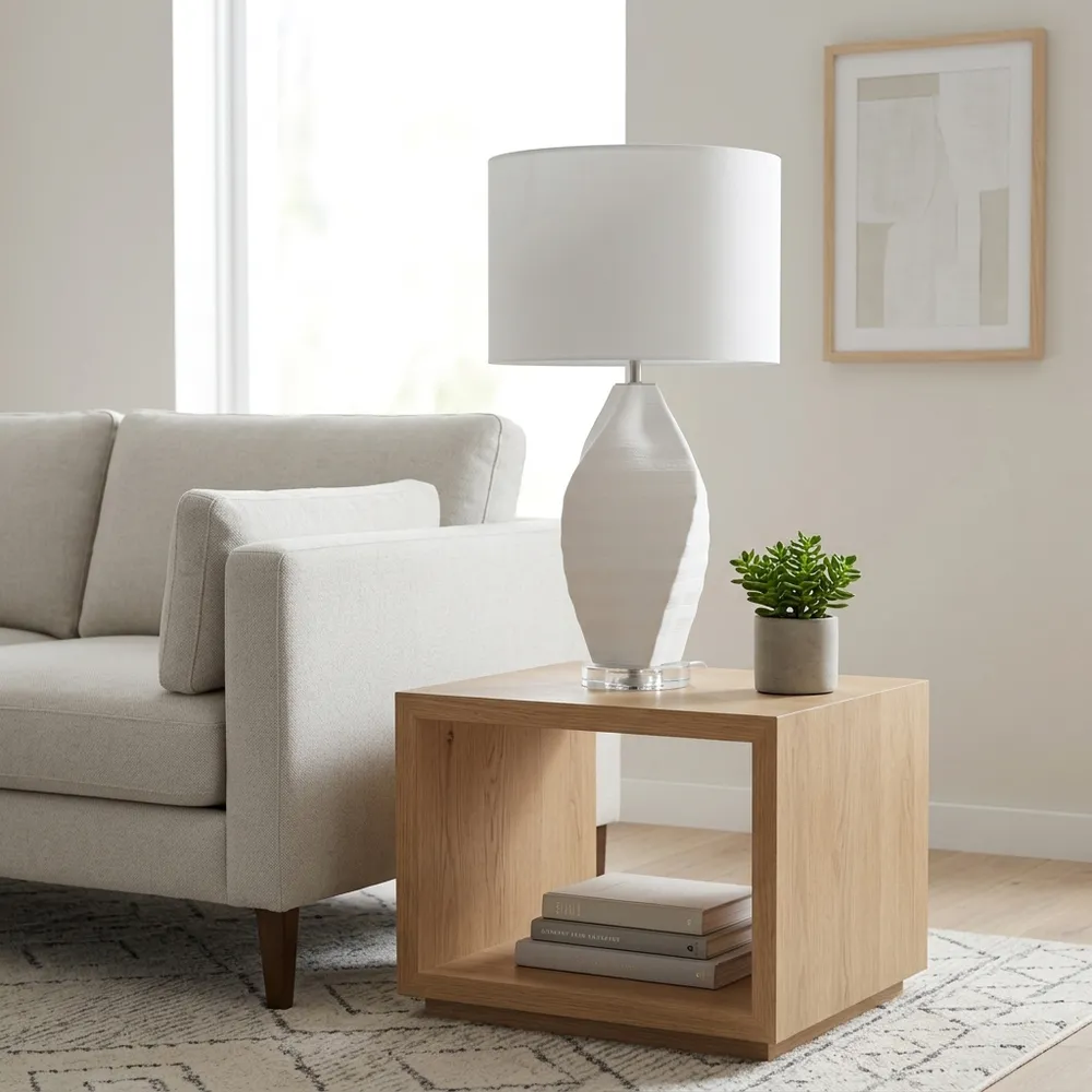 BIRCHVALE WHITE LAMP 27 (IN)