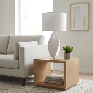BIRCHVALE WHITE LAMP 27 (IN) 2