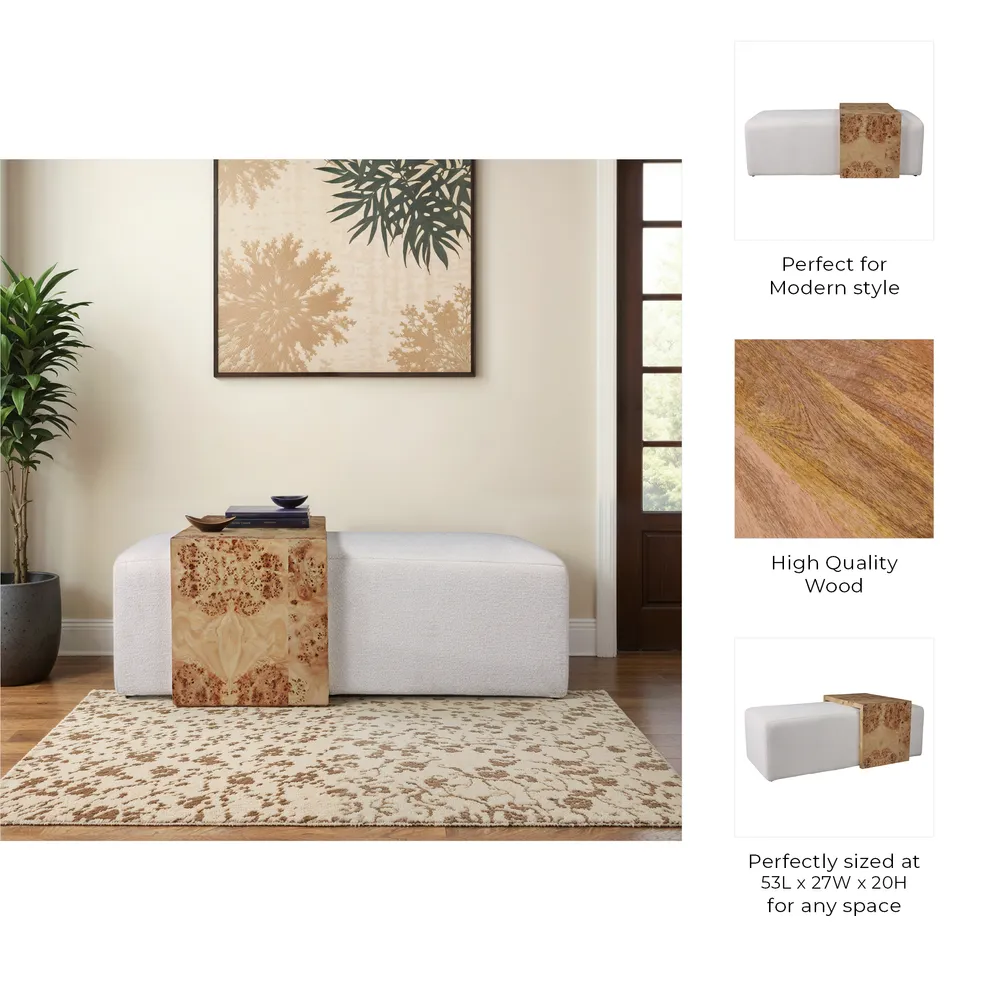 DRYDENFORD IVORY BENCH 20 (IN)