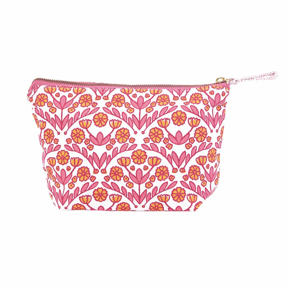 Blaire Pink Medium Essential Canvas Pouch