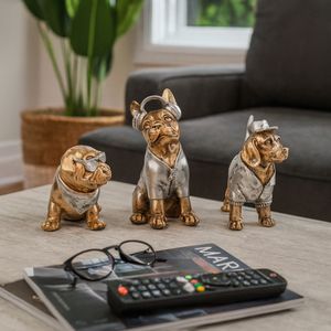 ZANEHOLM SET OF 3 GOLD DECOR 6 (IN) 11