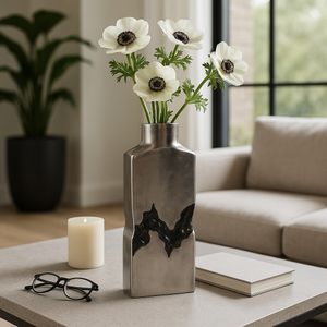HALDENMILL SILVER VASE 16 (IN) 11