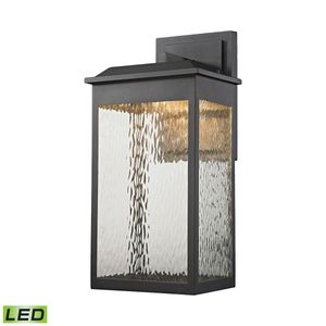 Newcastle 22'' High 1-Light Outdoor Sconce - Textured Matte Black 1
