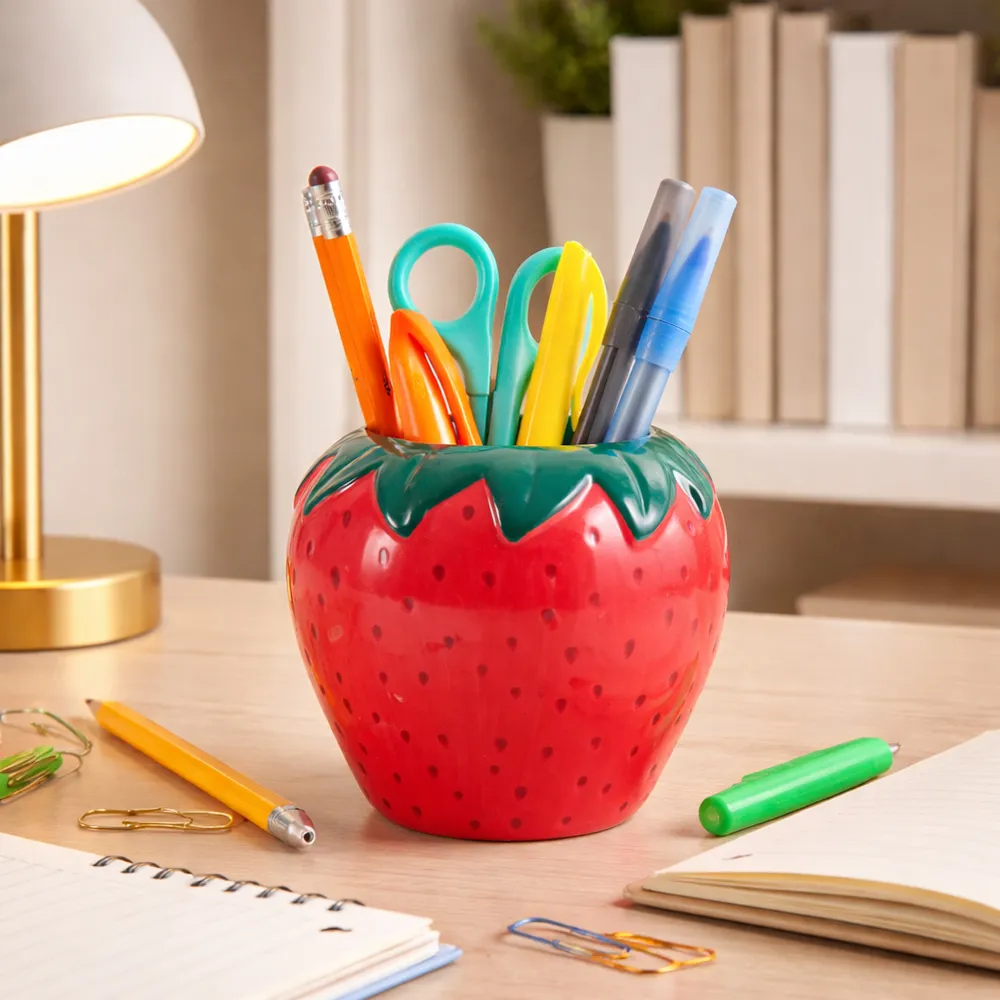 HANNAHSIDE RED PENCIL CUP 4 (IN)