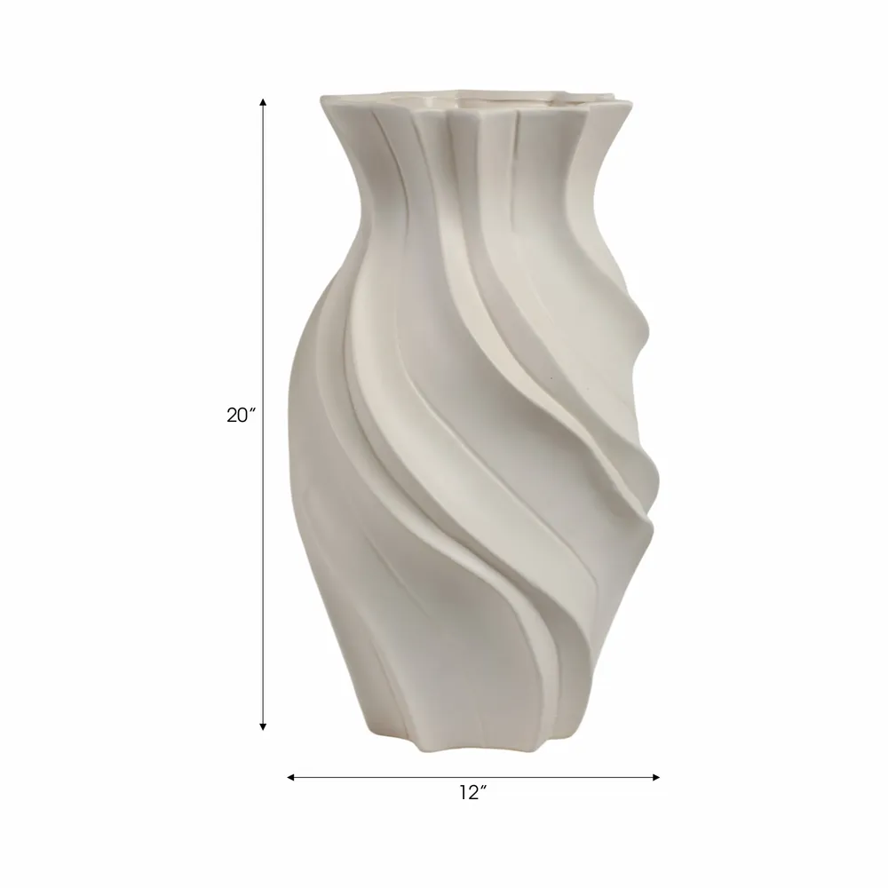 DORIANWIND IVORY VASE 20 (IN)