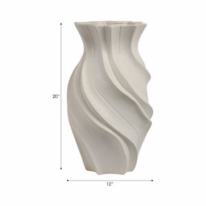 DORIANWIND IVORY VASE 20 (IN) 9