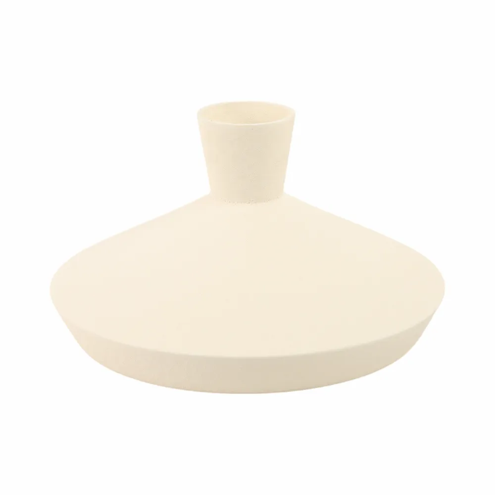 FELIXWAY WHITE VASE 7 (IN)