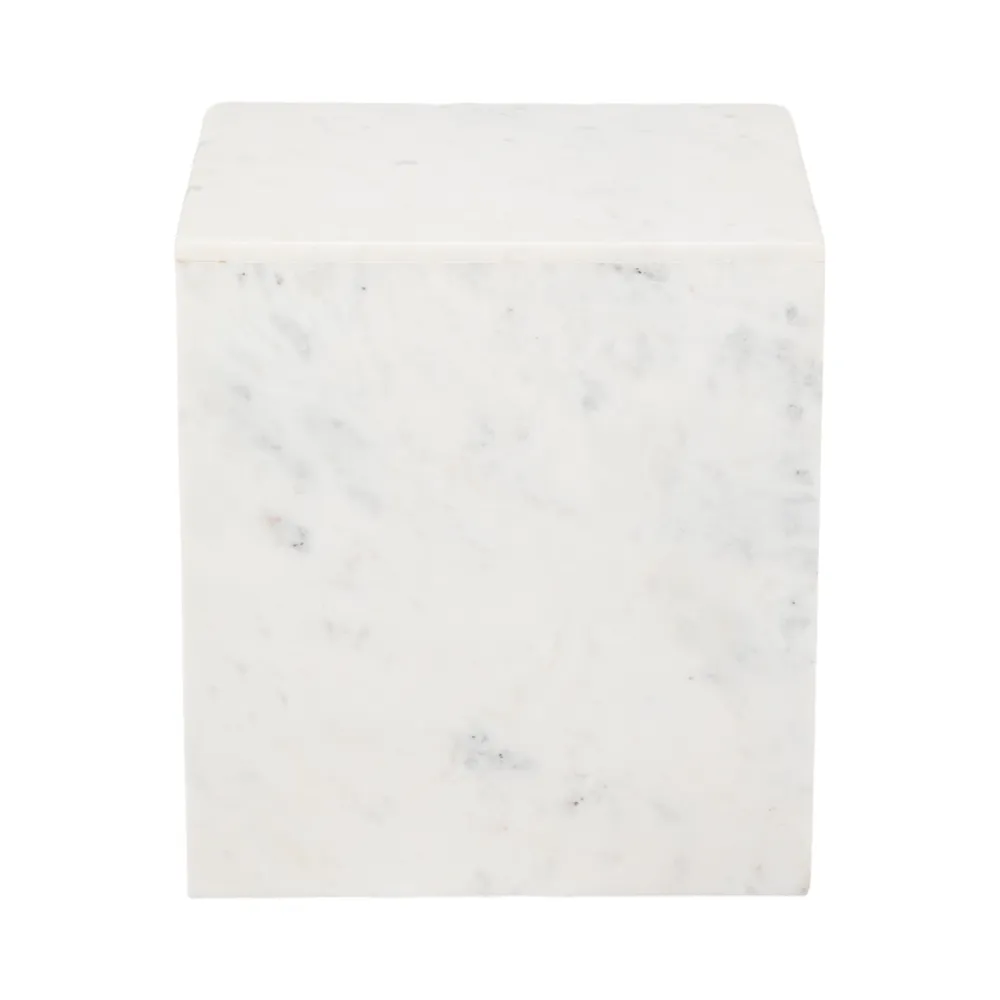 JENSENSIDE WHITE TABLE 20 (IN)