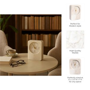 GLENNROSE TAN CLOCK 7 (IN) 10