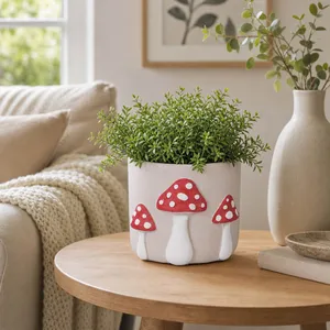 BRECKRUN RED PLANTER 6 (IN) 12
