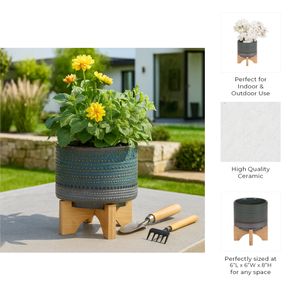 BENNETWIND GREEN PLANTER 8 (IN) 10