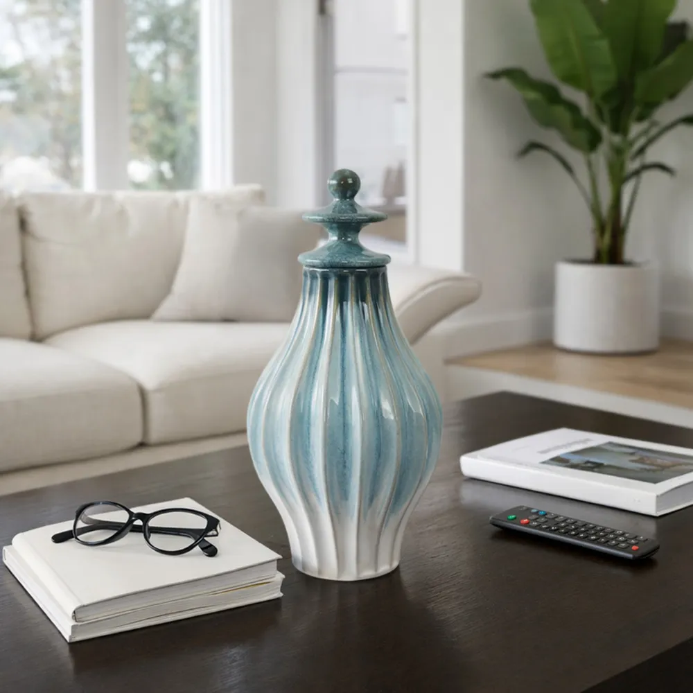 COLTONWOOD GREEN JAR 15 (IN)