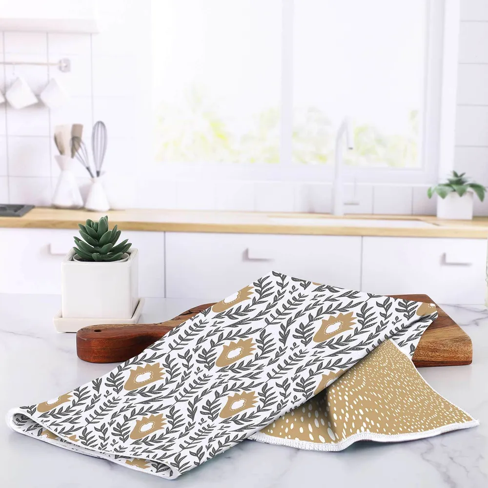 Unity Tan Eco Kitchen Tea Towel