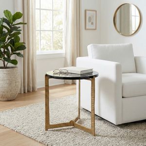HAZENOAK GOLD TABLE 18 (IN) 2