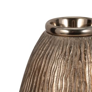 METAL, 18" CANTER LARGE CHAMPAGNE VASE 4