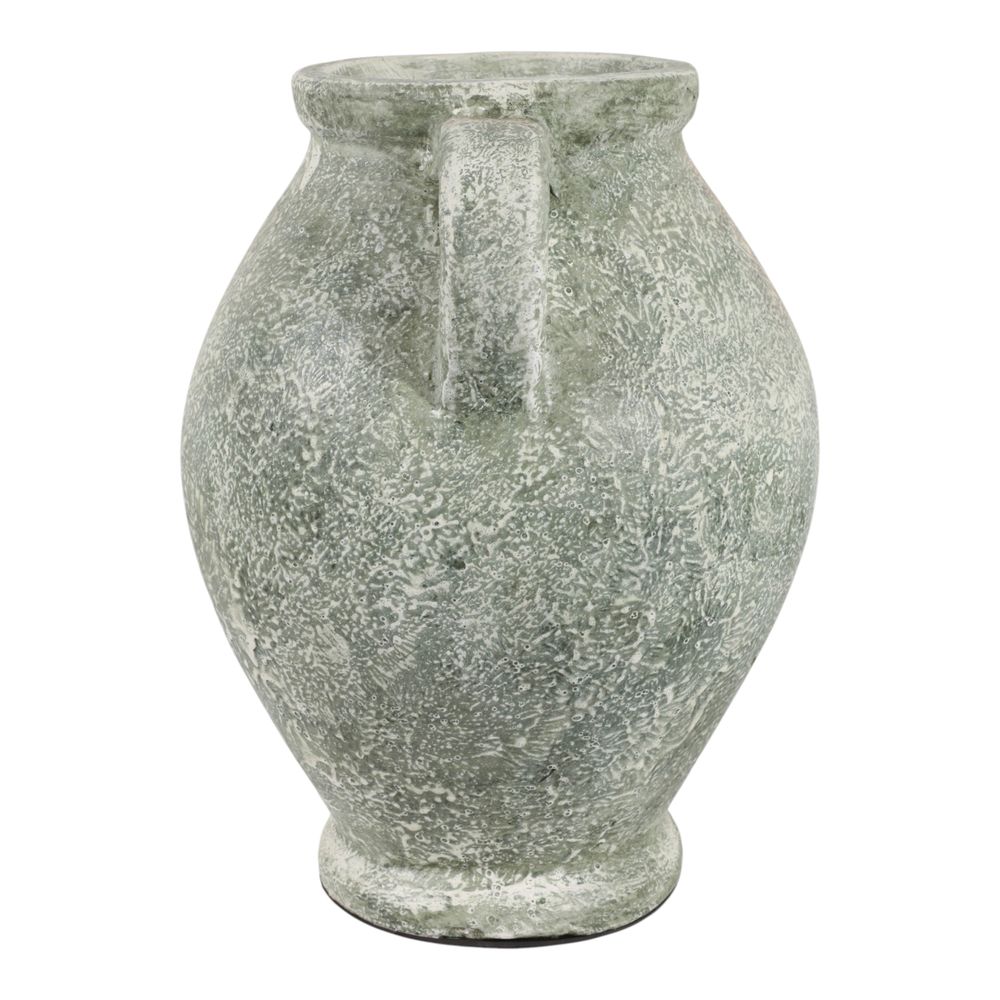 CHILTONLAND GREEN VASE 13 (IN)
